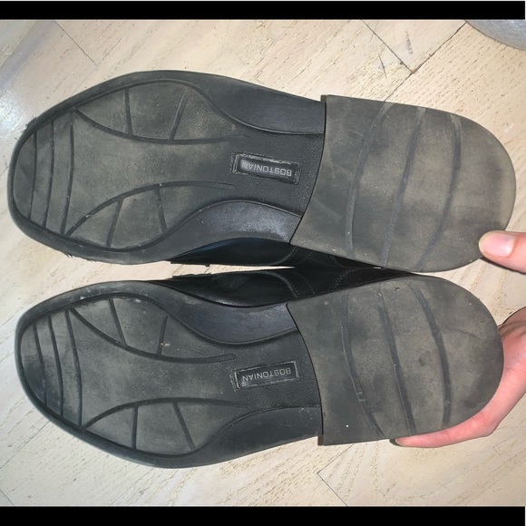 Bostonian Black Leather Men’s Dress Shoes - Picture 4 of 4